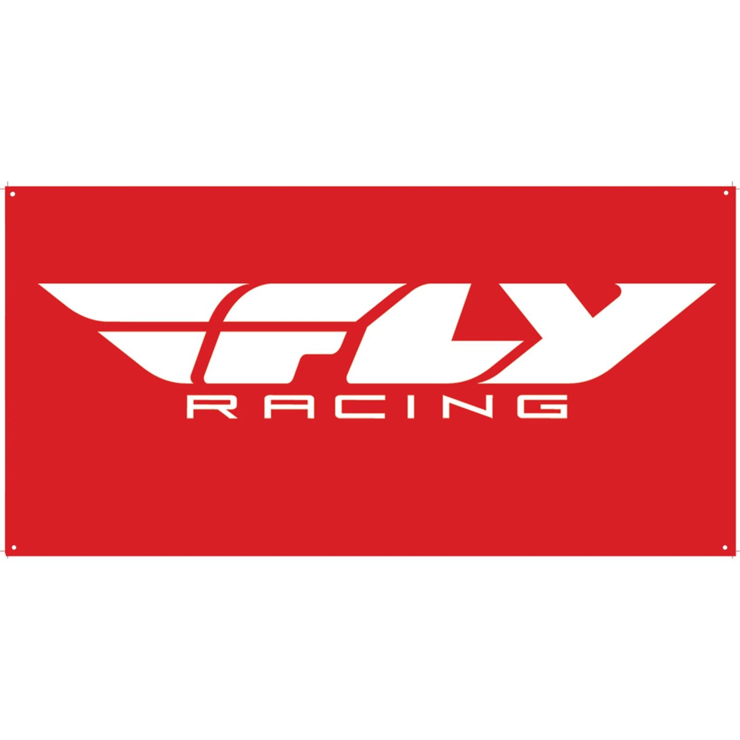 Fly Racing Racing Banner Red 3'x6' NEW F-RACE RED 3X6_193332