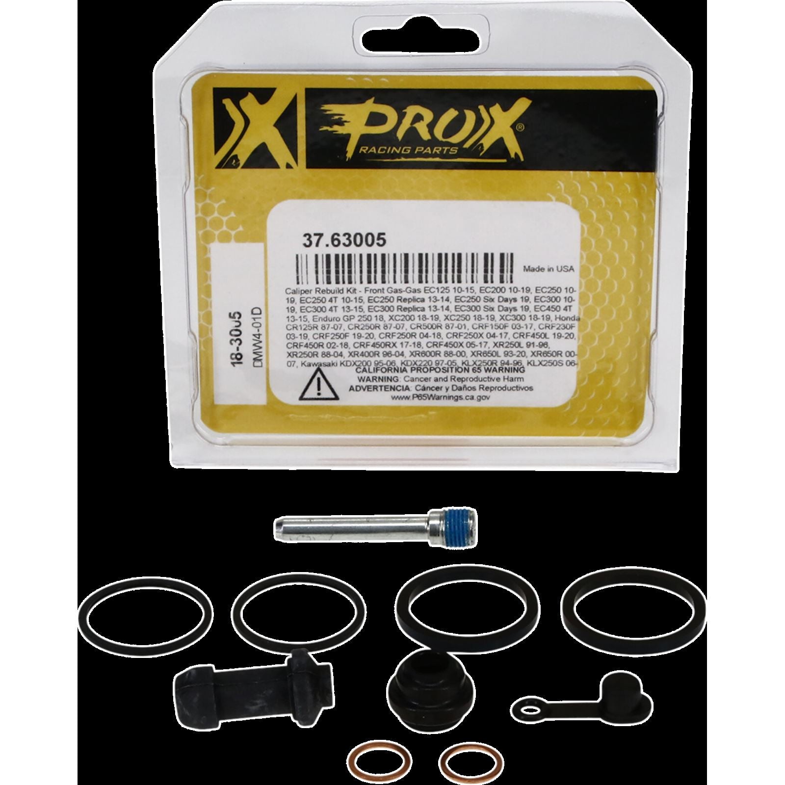 ProX Front Caliper Rebuild Kit 37.63005_720992