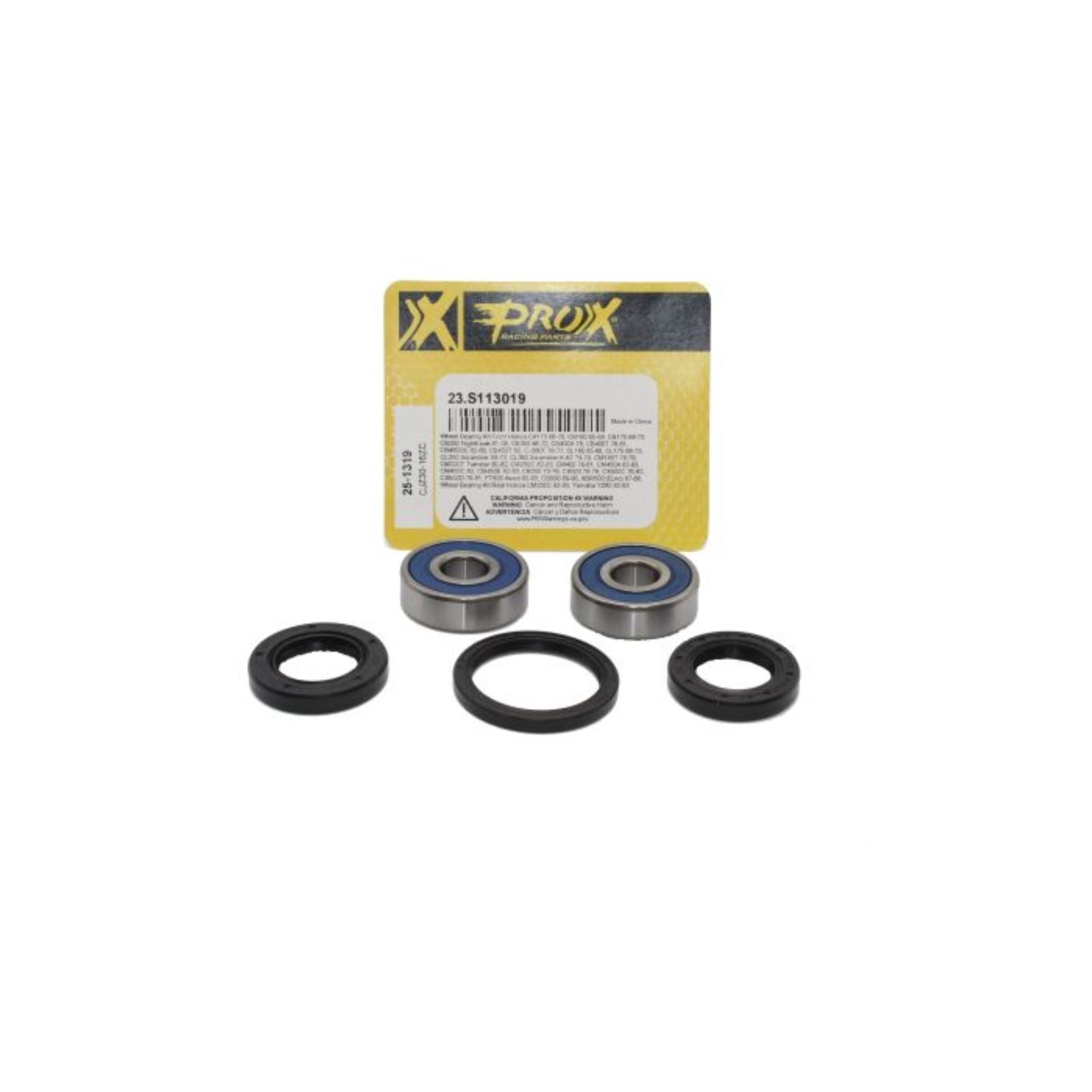 ProX Front Wheel Bearing Kit for Honda CB250 '91-08 23.S113019_1170722