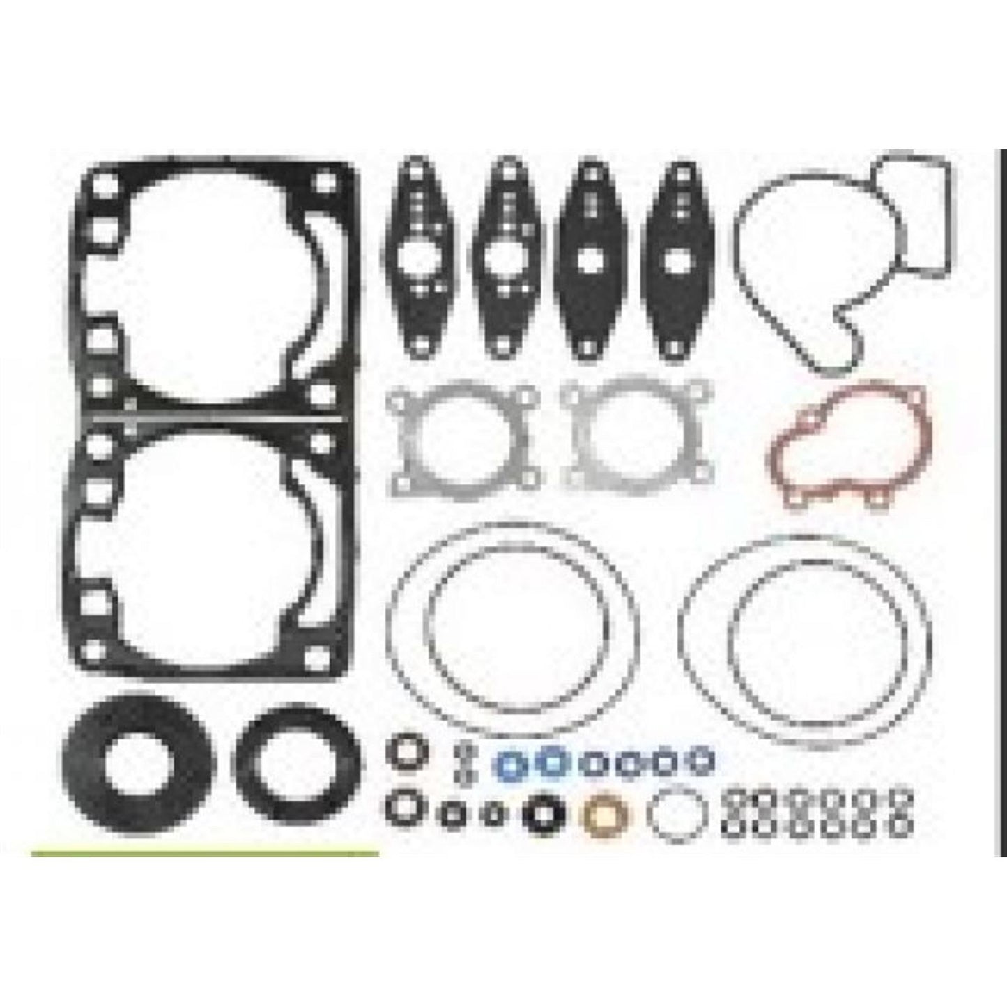 SPI Sports Parts Inc Full Gasket Set for Arctic Cat Snowmobiles 2014-2018 SM-09535F_1082249