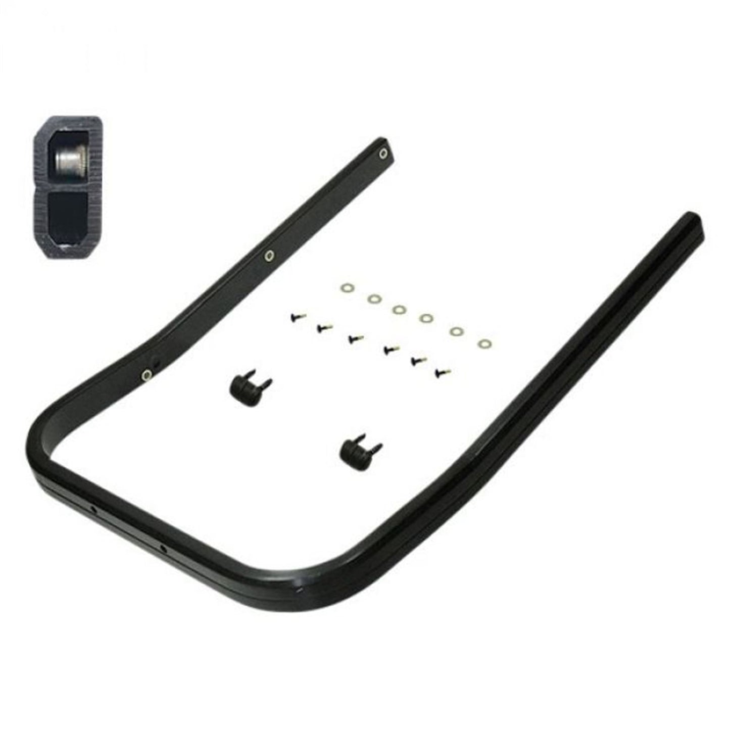 SPI Sports Parts Inc Rear Bumper for Polaris Snowmobiles 2011-2019 [MPN: SM-12682]_1082256