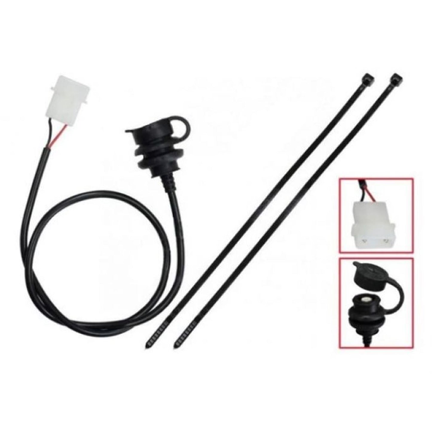 SPI Sports Parts Inc Heated Visor Plug Kit  [MPN: SM-01607]_1103369