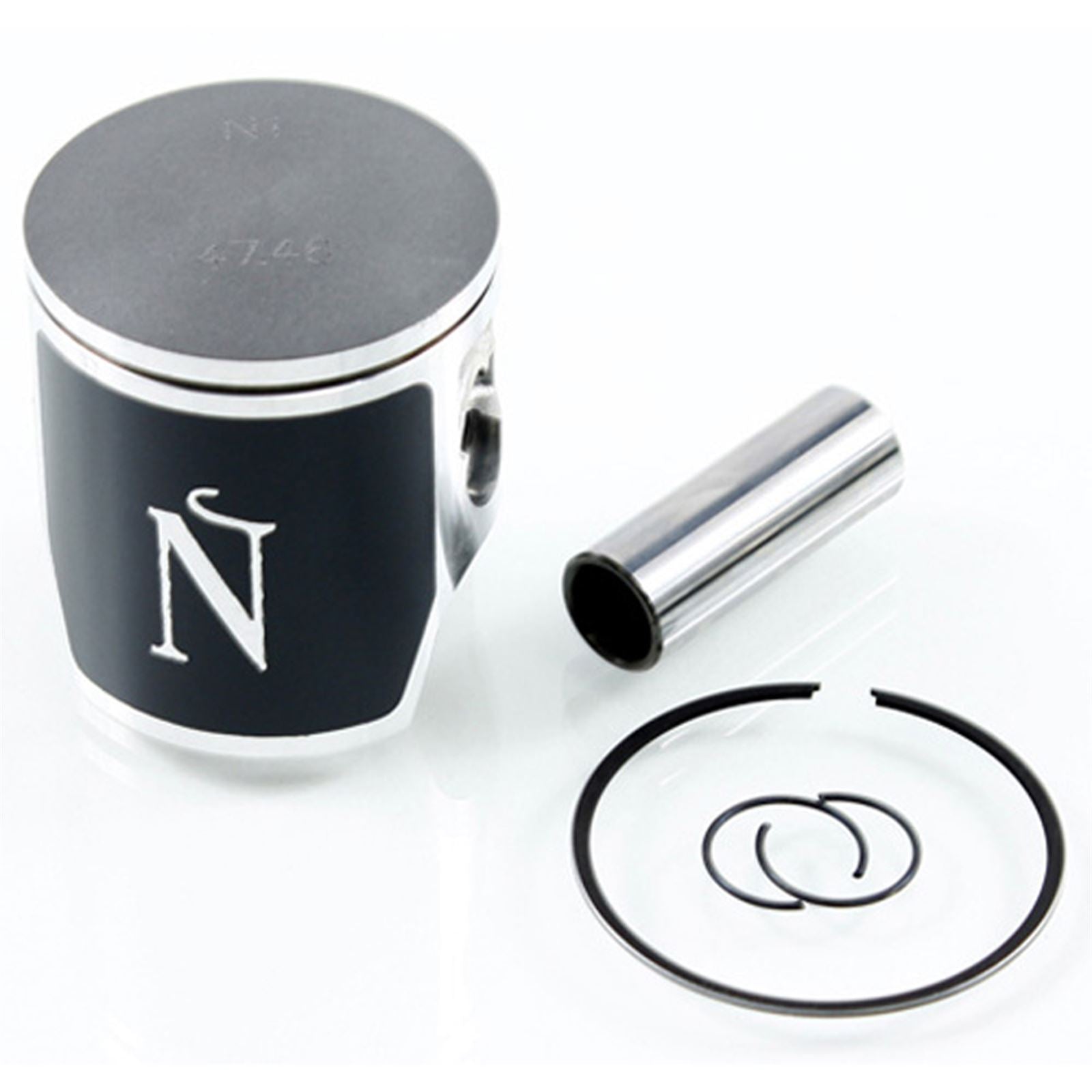 Namura Piston Kit Nikasil Cylinder 47.46/+0.52 11:1 for Honda CR85R [MPN: NX-10080-2C]_568958