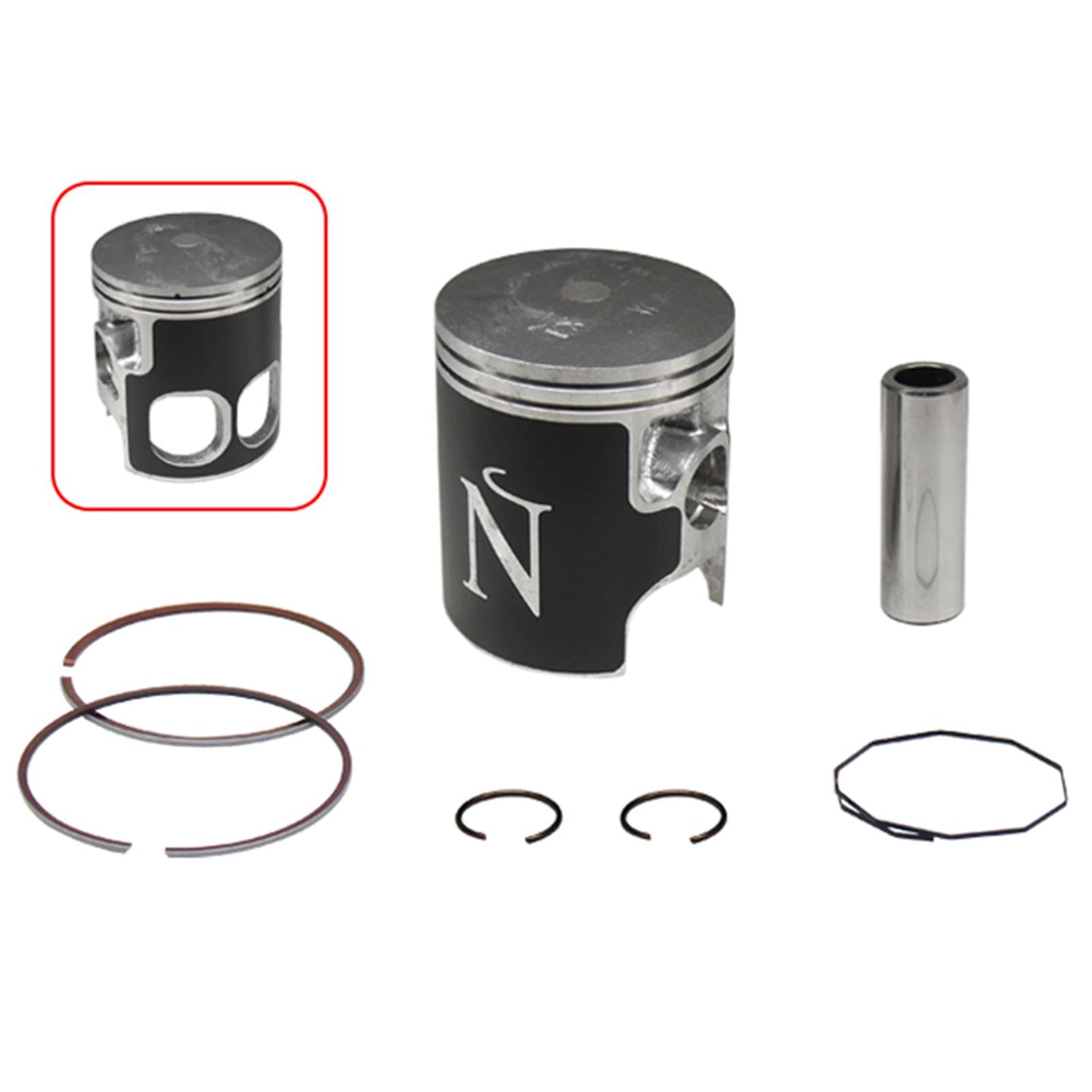 Namura Dirt Bike Piston Kit 56.20/+0.25 for Yamaha DT125LC 75-81 [MPN: NX-40010-1]_569283
