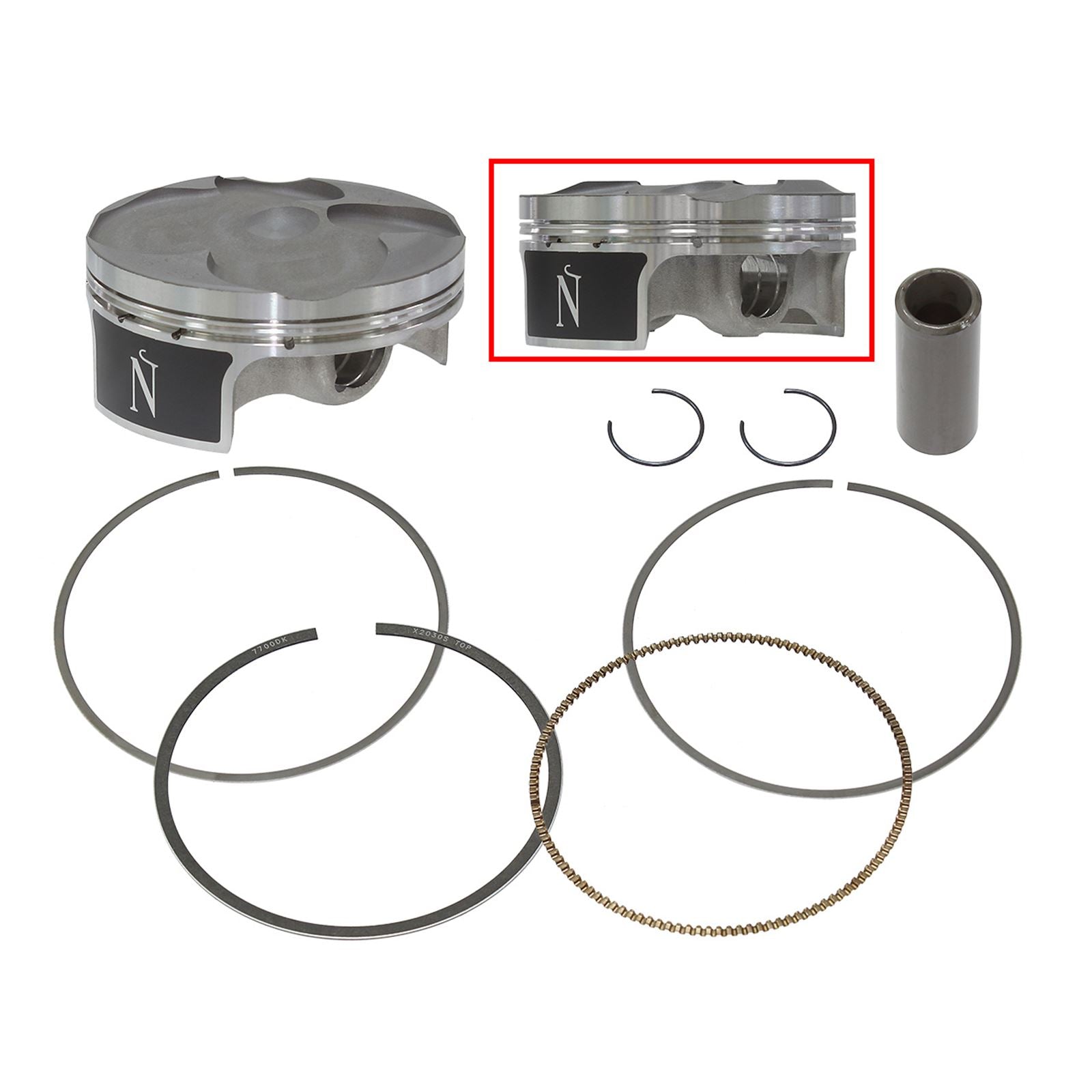 Namura Piston Kit Forged 76.98/+0.02 13.4:1 for Suzuki [MPN: FX-30039-C]_1002992
