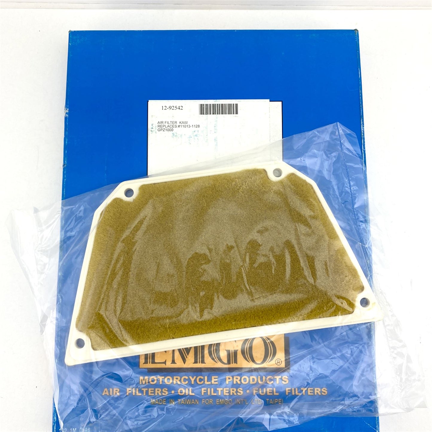 Emgo Air Filter Fits Kawasaki 11013-1128 12-92542_875640