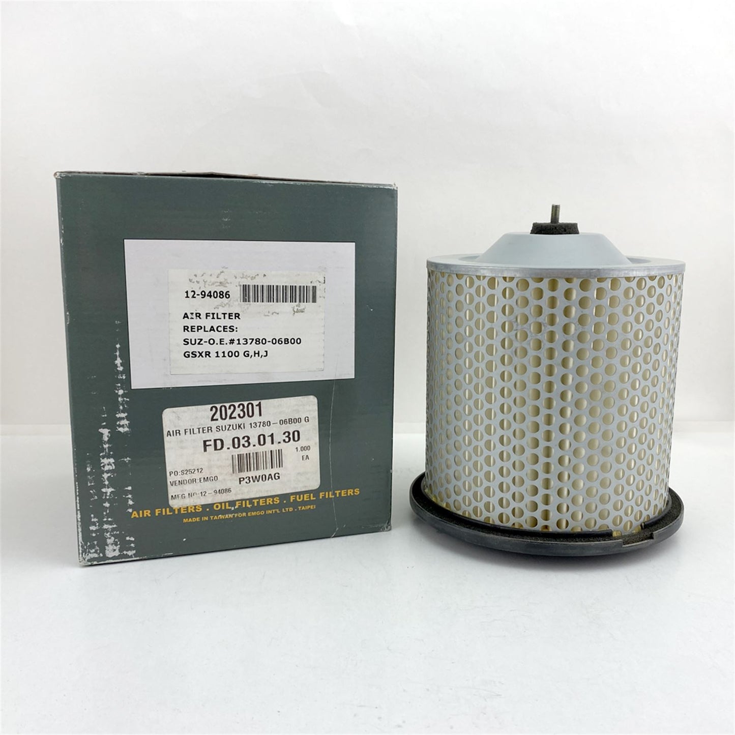 Emgo Air Filter for Suzuki 13780-06B00 GSXR110 12-94086_875680