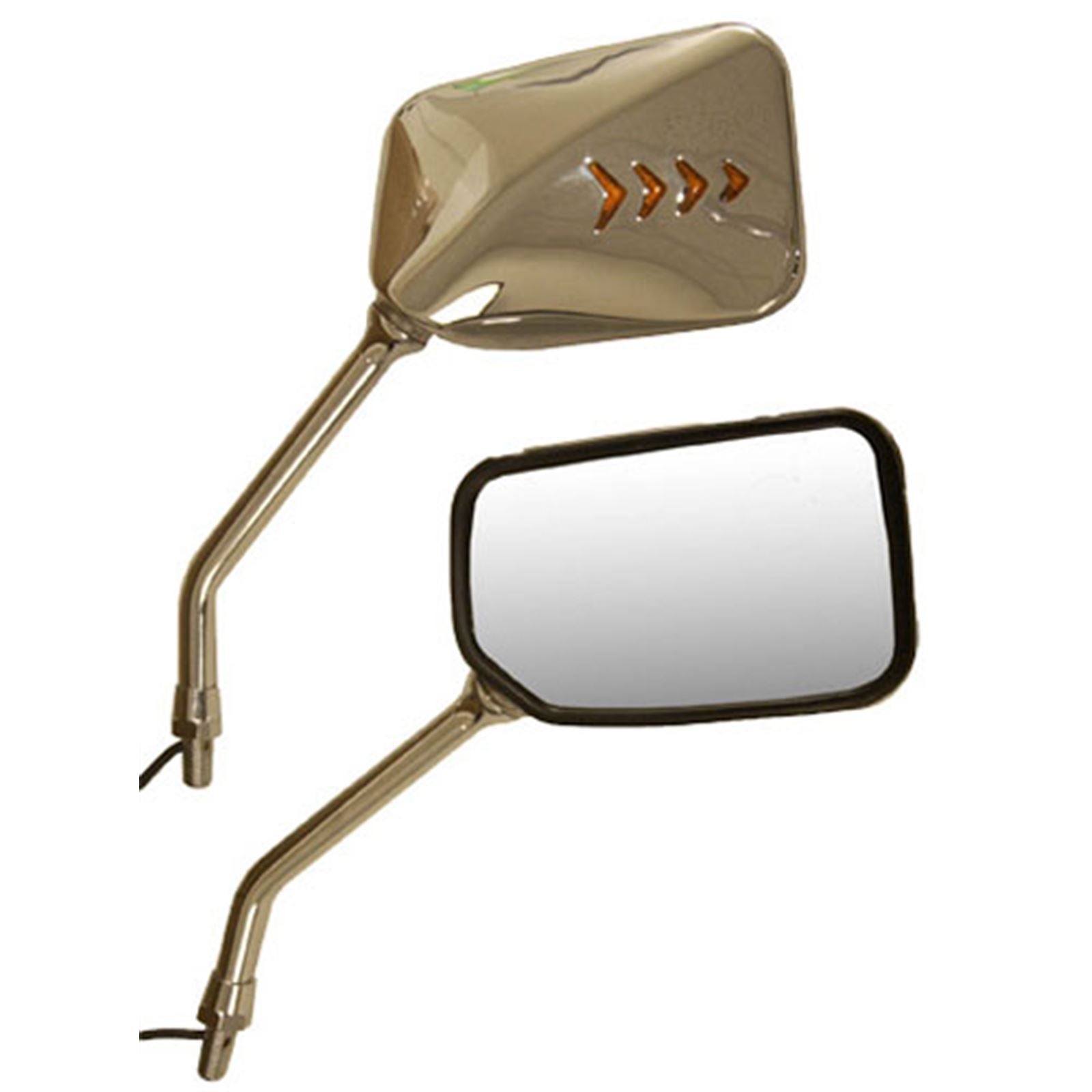 Emgo Mirror Left CHR W/LIGHT 20-37366_570364
