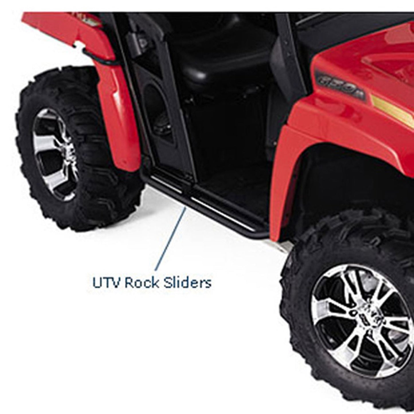 Warn Rock Sliders for Arctic Cat Prowler [MPN: 76600]_571019