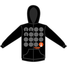 Woodys Stand Out Men's Zip Up Hoodie - Black - Medium 302-HS-STANDOUT-2_571049