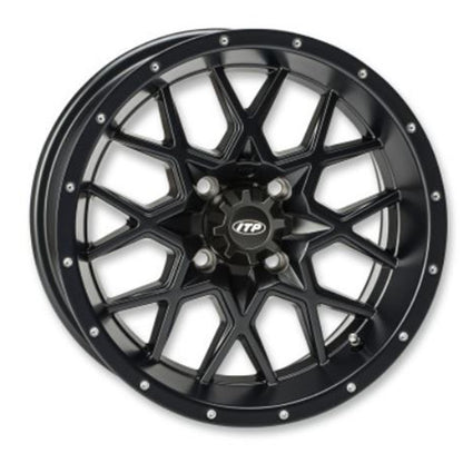 ITP Wheel - Hurricane - 18X6.5" - 4/137 Gloss Black  [MPN: 1822515705B]_837176