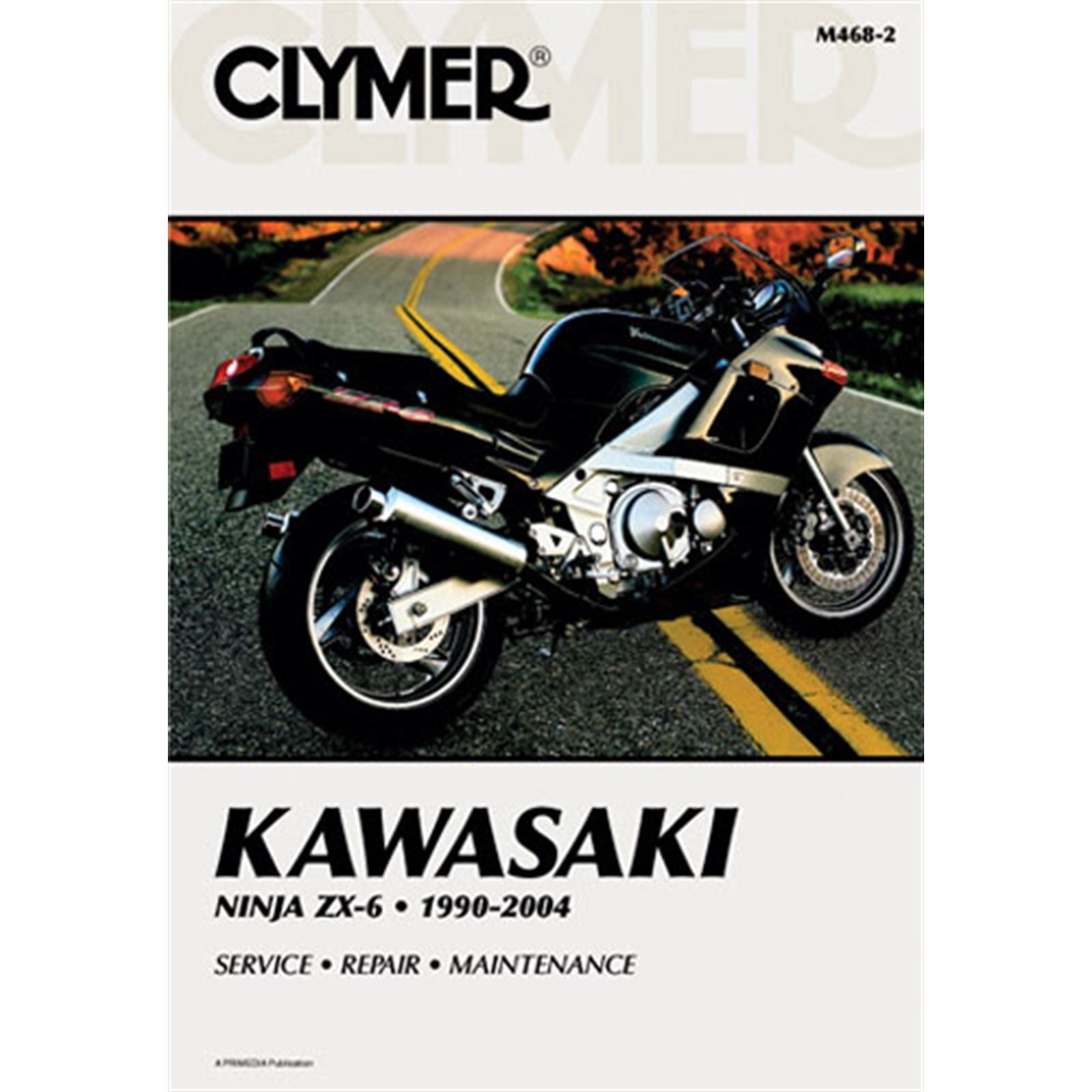 Clymer Manual for Kawasaki Ninja ZX-6 1990-2004 [MPN: M4682]_572809