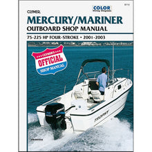 Clymer Manual for Mercury 4-Stroke Outboard 75-225HP '01-03 [MPN: B712]_572817