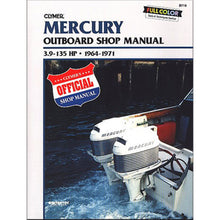 Clymer Manual for Mercury 3.9-135HP Outboard '64-71 [MPN: B719]_572820