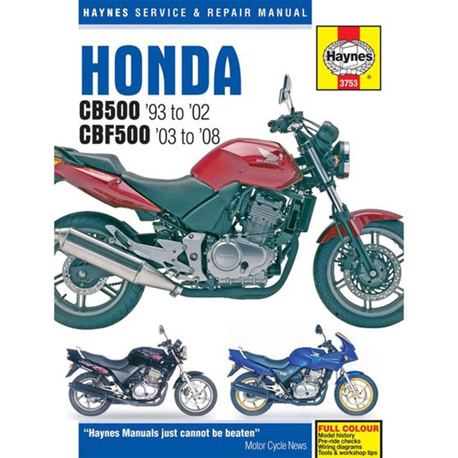 Haynes Manuals Service and Repair Manual for Honda [MPN: M3753]_572836