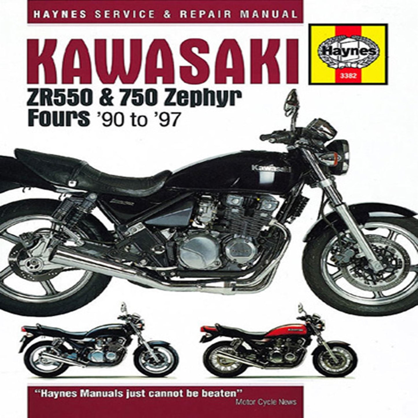 Haynes Manuals Service and Repair Manual for Kawasaki [MPN: M3382]_572853