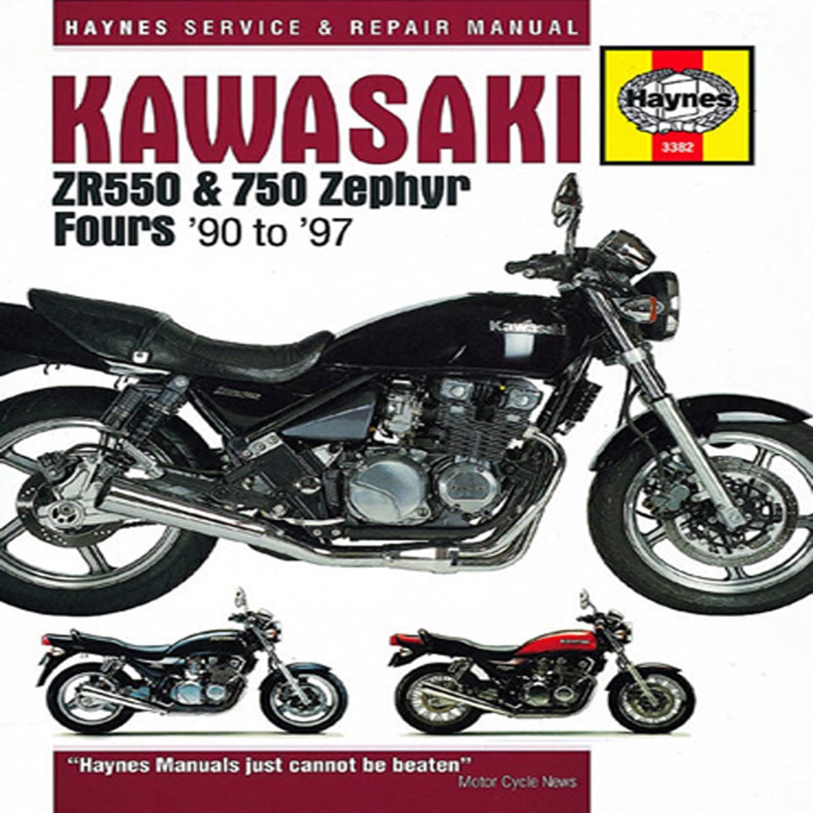 Haynes Manuals Service and Repair Manual for Kawasaki [MPN: M3382]_572853