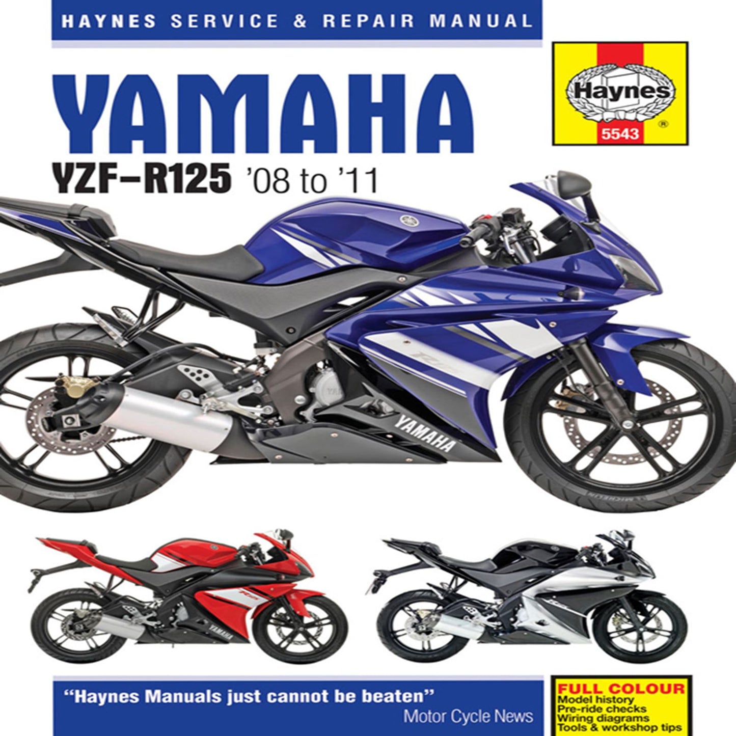 Haynes Manuals Service and Repair Manual for Yamaha [MPN: M5543]_572879