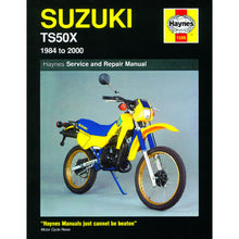 Clymer Service Manual for Suzuki TS50X '84-00 [MPN: M1599]_572890