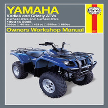 Clymer Service Manual for Yamaha Kodiak and Grizzly ATVs [MPN: M2567]_572892