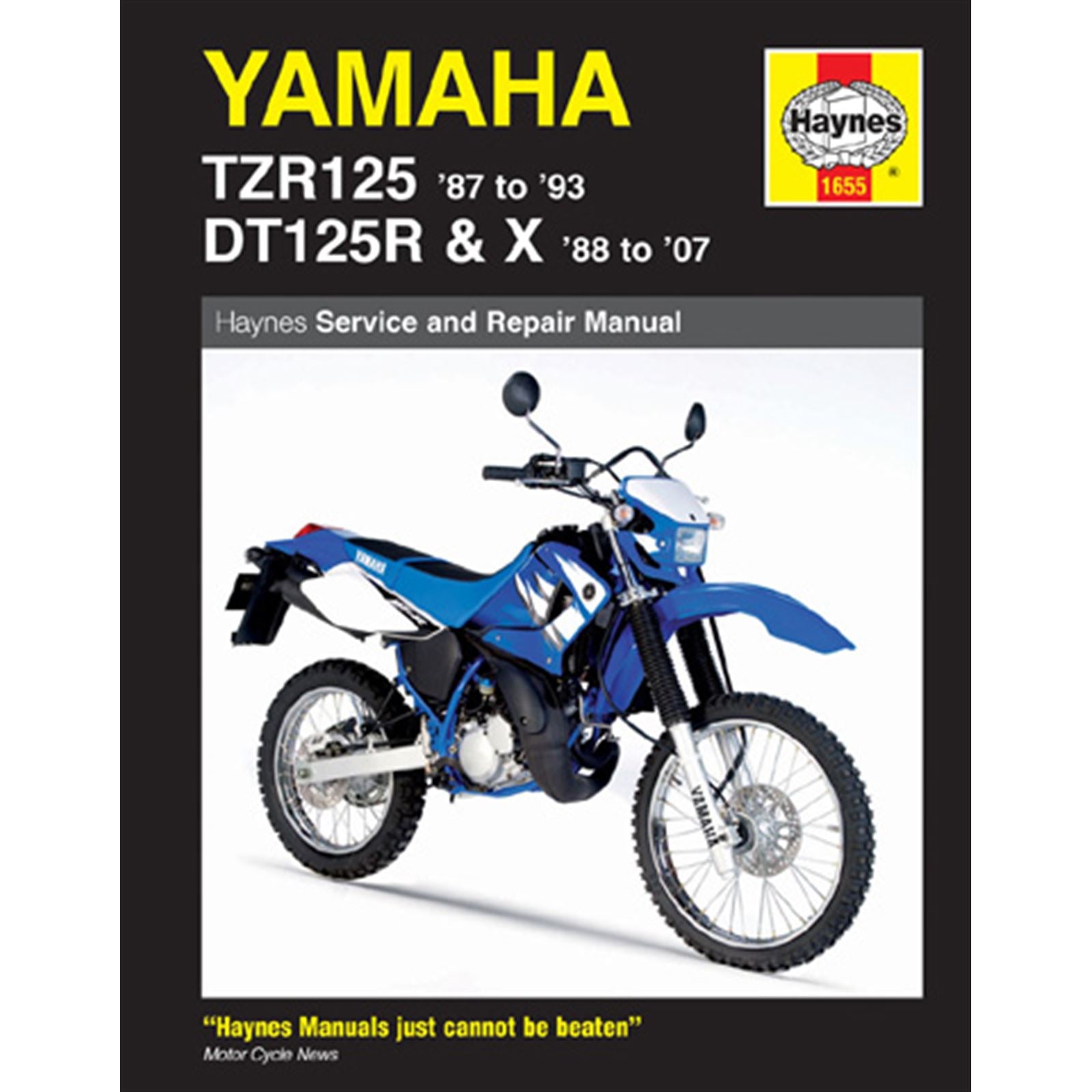 Clymer Service Manual for Yamaha TZR125/ DT125R & X [MPN: M1655]_572894
