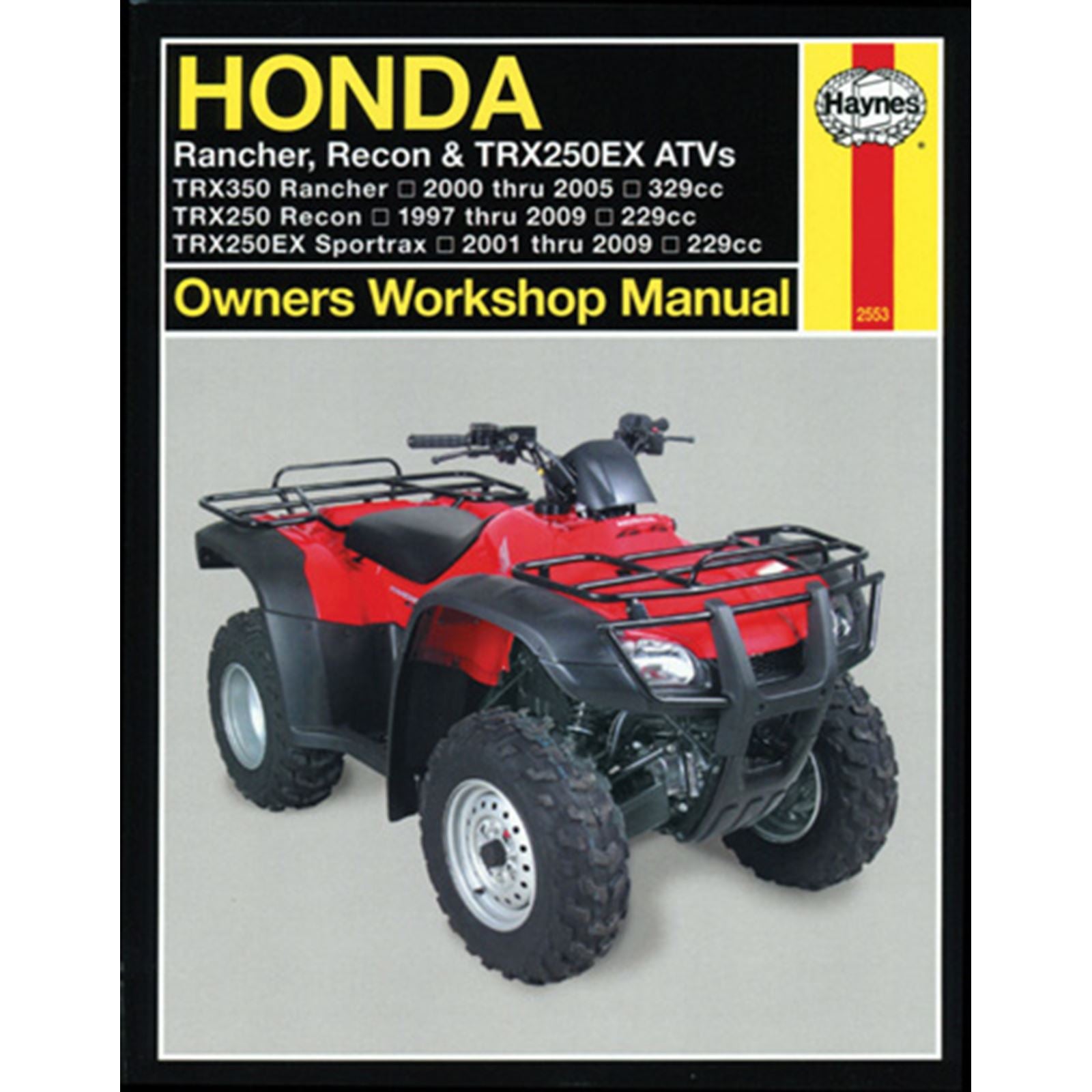 Clymer Service Manual for Honda Rancher, Recon & TRX250EX [MPN: M2553]_572897