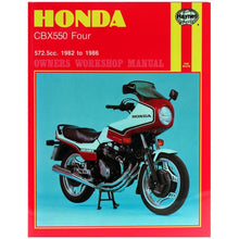 Haynes Manuals Service and Repair Manual for Honda CBX550 FOURS, '82-'86 [MPN: M940]_899696
