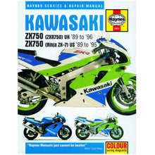 Haynes Manuals Service and Repair Manual for Kawasaki ZX750 Ninja ZX-7'89-'95 [MPN: M2054]_899697