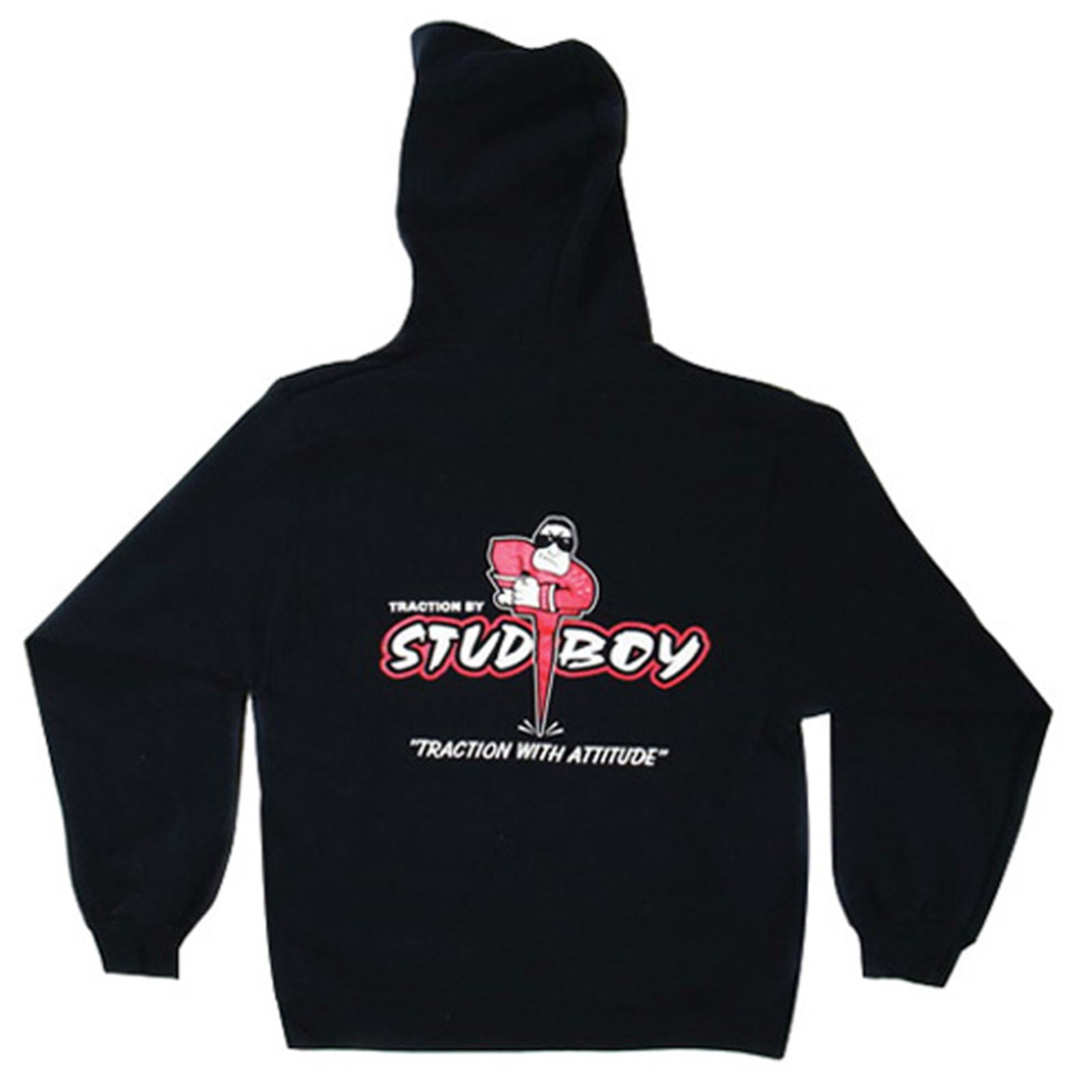 Stud Boy Black Zip Hoodie, Medium 2492-00_573330