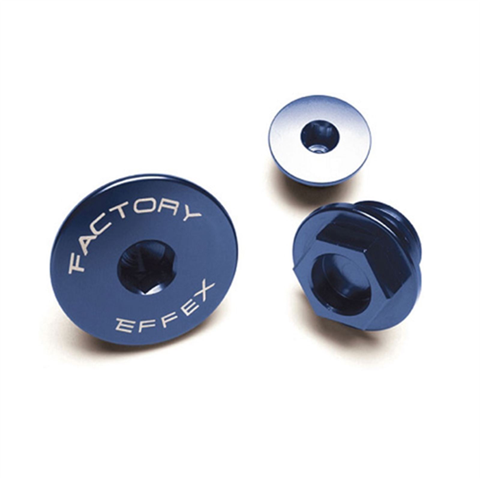 Factory Effex Engine Plugs - KX250F, KX450F - Blue 17-36112_882590