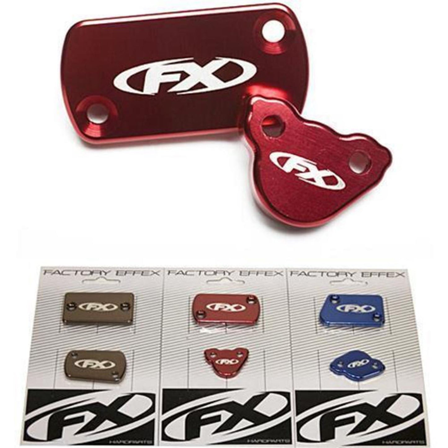 Factory Effex Brake Reservoir Kit, Red 18-36220_575342