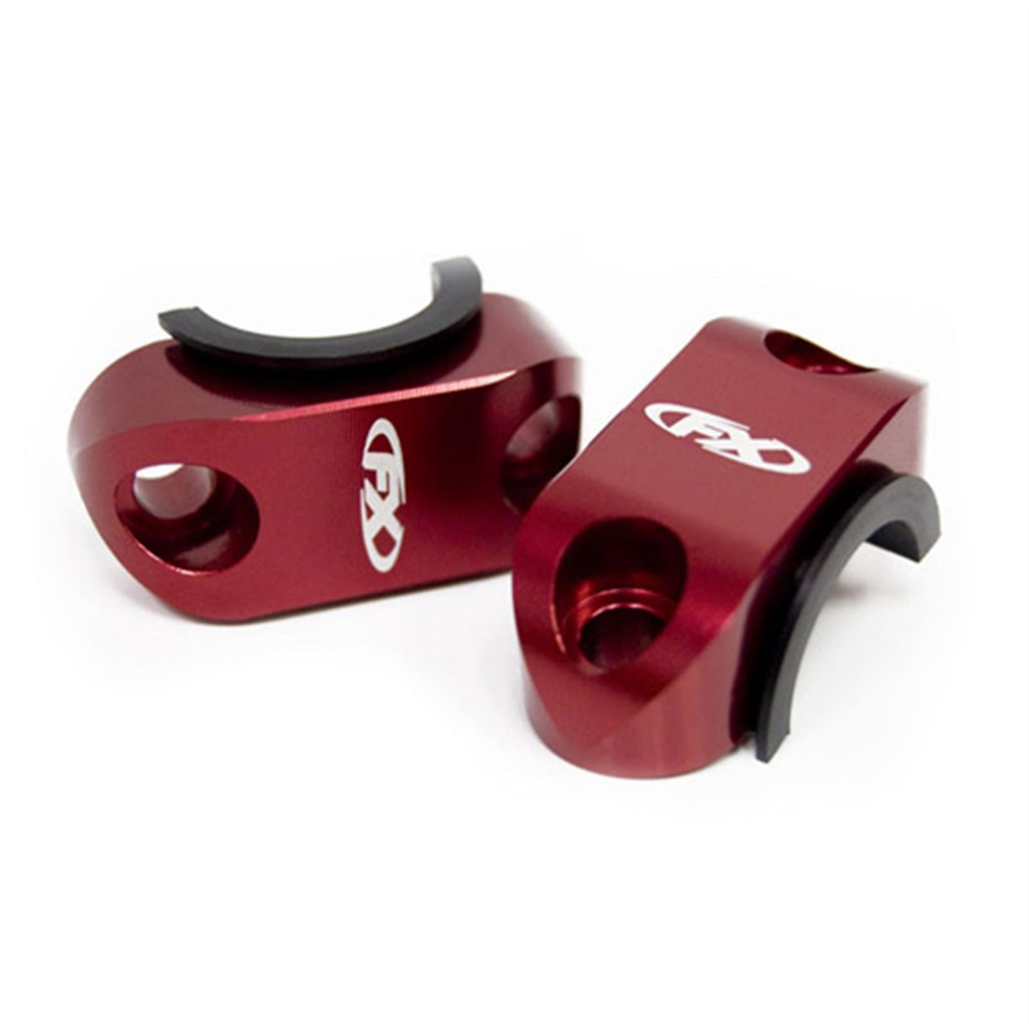 Factory Effex Rotating Bar Clamp w/o Hot Start-Universal Red 12-36712_575352