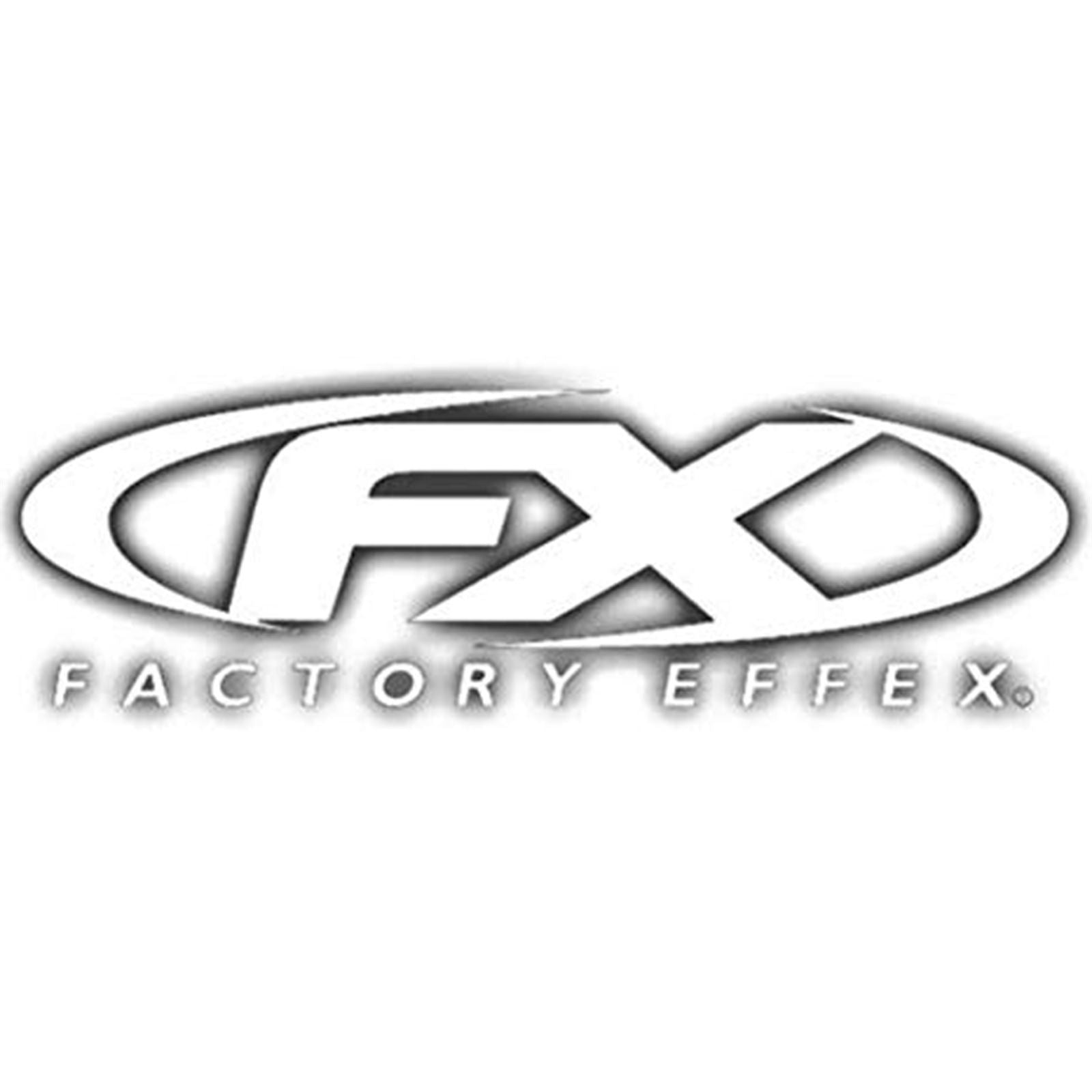Factory Effex DieCut-3'FX Horizontal (White) 14-94026_575385