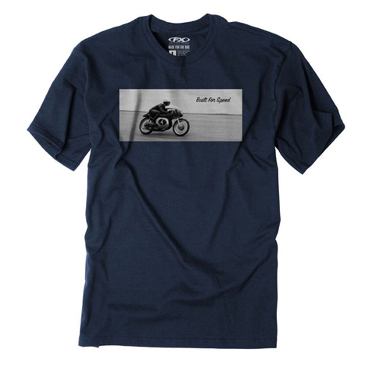 Factory Effex FX Built for Speed T-Shirt Navy, Medium 22-87842_575423