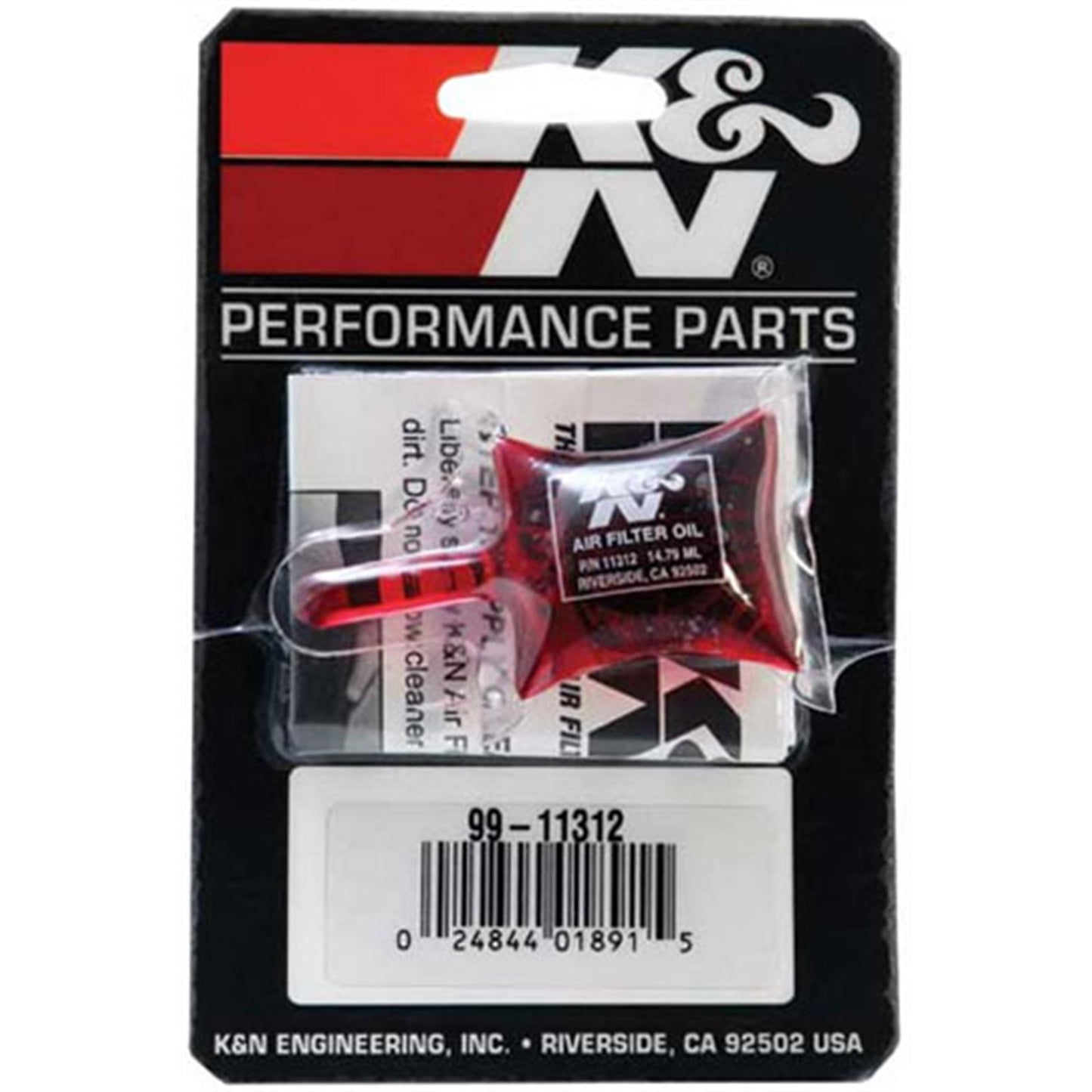 K&N Filters Filter Charger Oil 1/2 oz [MPN: 99-11312]_575760