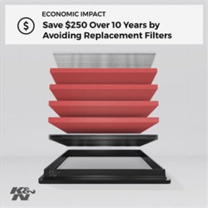 K&N Filters Drop In Air Filter fits Nissan 1.8L/Infiniti 3.0L /3.5L [MPN: 33-2031-2]_1755597