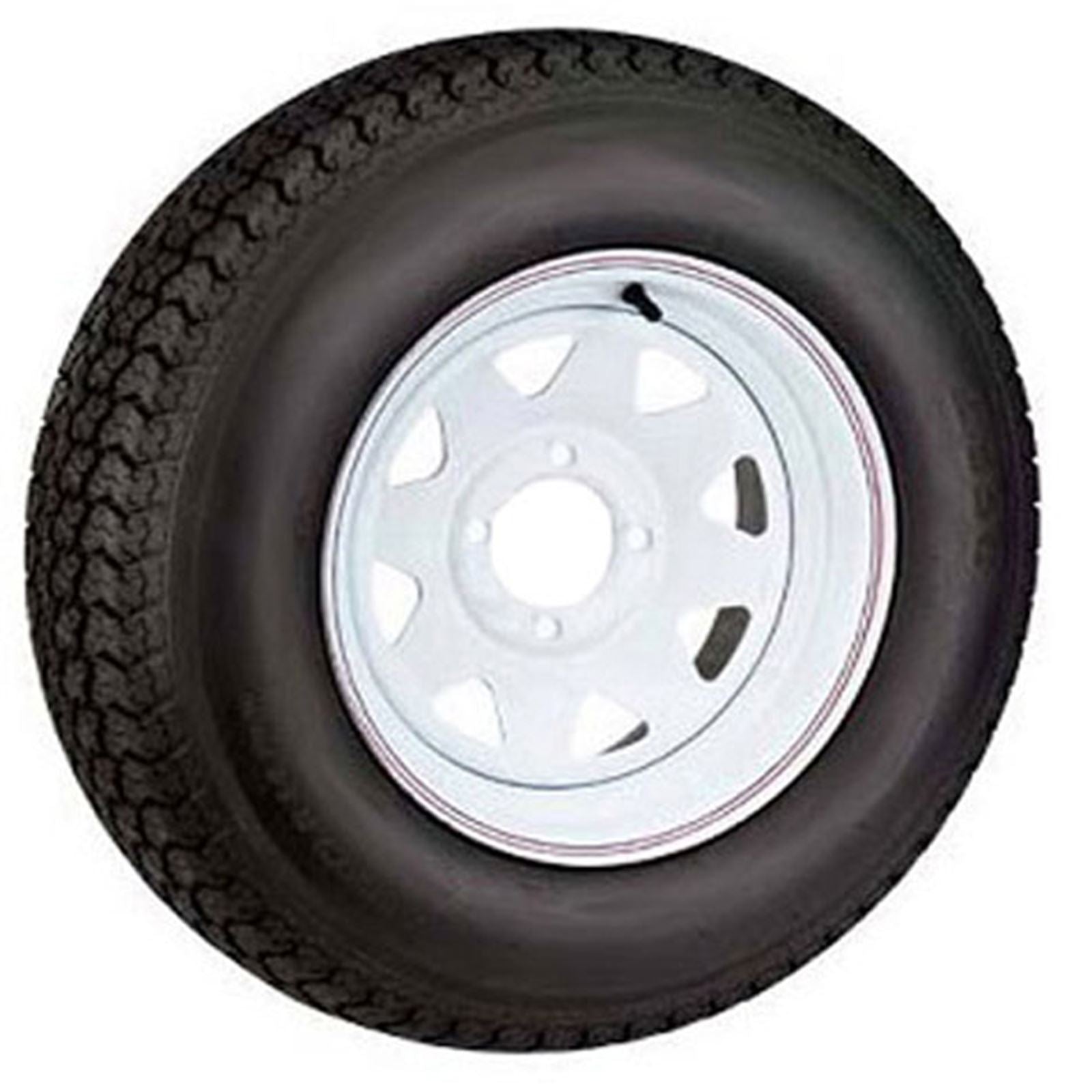 Ultimax 530X12(C) Tire & Wheel 4 Hole Painted White Spoked [MPN: 42116]_576644