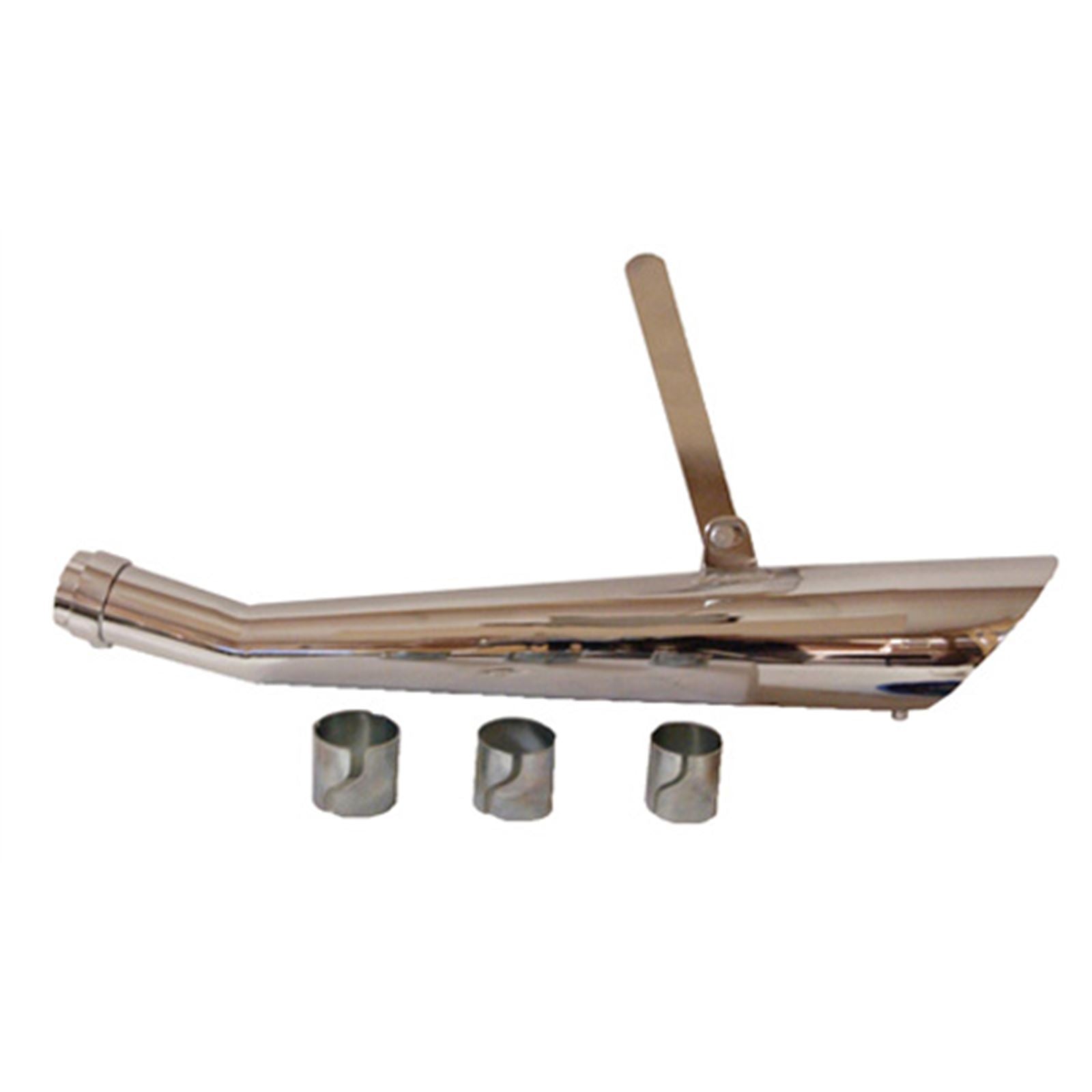 Emgo Muffler Slash Cut Upswept OPEN BOX [MPN: 80-84025]_2182331