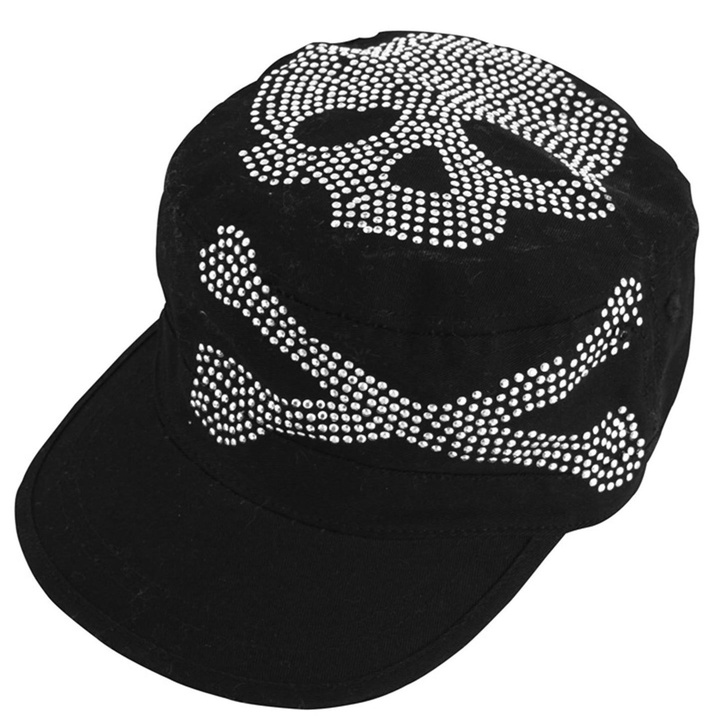Zan Highway Honey Cap - 100% Cotton - Skull Studs/Black [MPN: CPHH03]_578217