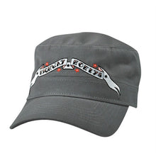 Zan Highway Honey Military Banner Cap - Grey [MPN: CPHH11]_578416