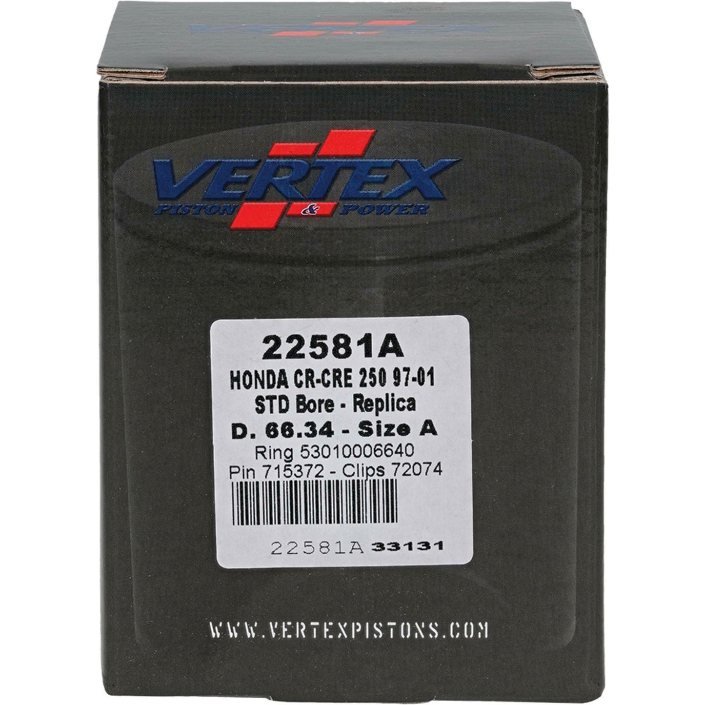 Vertex Cast Replica Piston Kit 22581A_1084095
