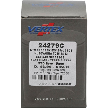 Vertex Piston Kit 46.96/Standard for Gas/Husqvarna/ KTM 24279C_1084105