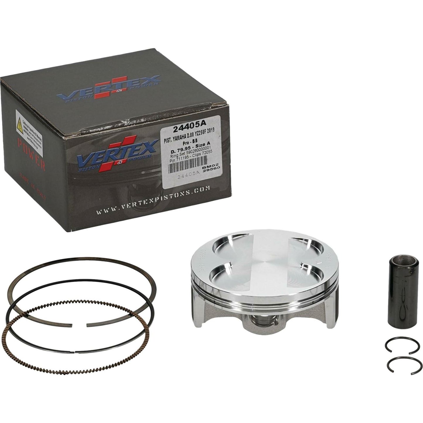 Vertex Piston Kit BB Forged 79.95/+3.00 13.8:1 for Yamaha 24405A_1084064
