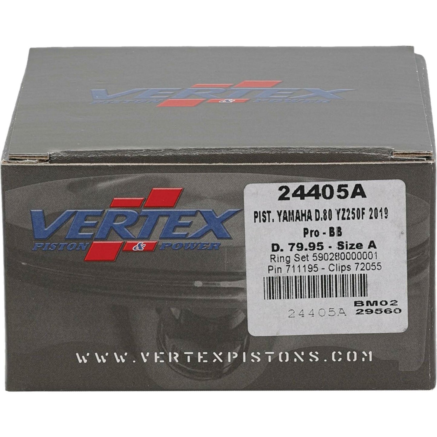 Vertex Piston Kit BB Forged 79.95/+3.00 13.8:1 for Yamaha 24405A_1084065