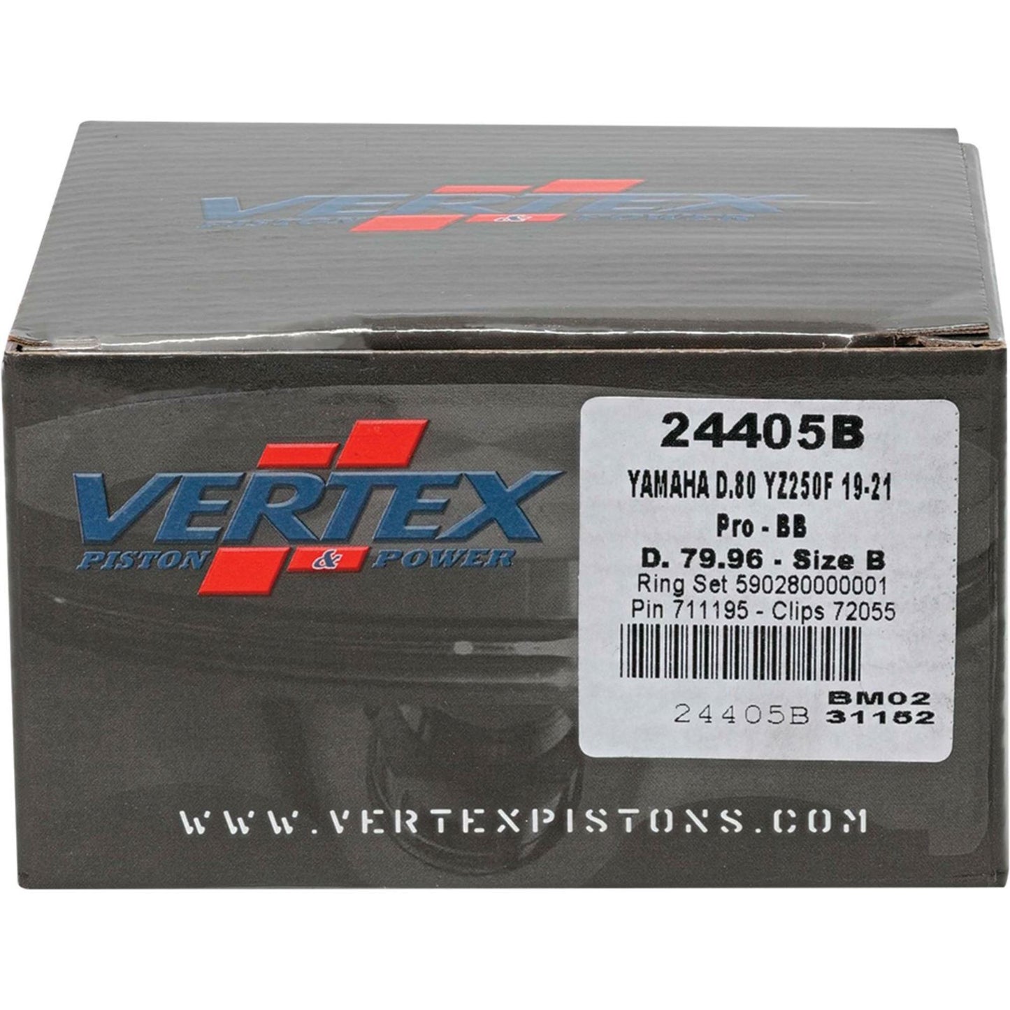 Vertex Piston Kit BB Forged 79.96/+3.00 13.8:1 for Yamaha 24405B_1084069