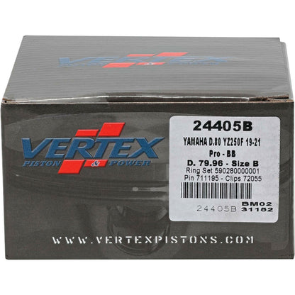 Vertex Piston Kit BB Forged 79.96/+3.00 13.8:1 for Yamaha 24405B_1084069