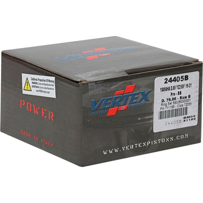 Vertex Piston Kit BB Forged 79.96/+3.00 13.8:1 for Yamaha 24405B_1084070
