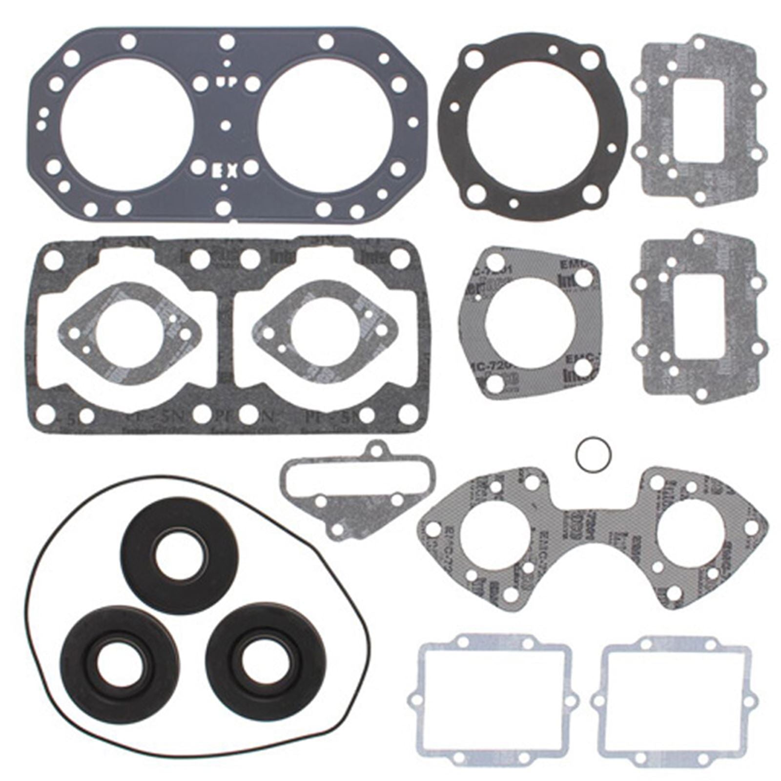Vertex Complete Gasket Set with Oil Seals for Kawasaki JH750 ZXI 95-97 611408_578885
