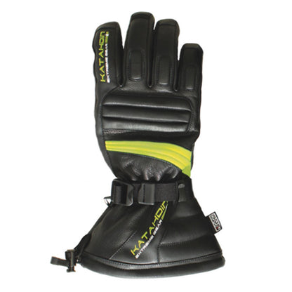 Katahdin Gear KG Torque Leather Glove - Black/Hi-Viz _579764