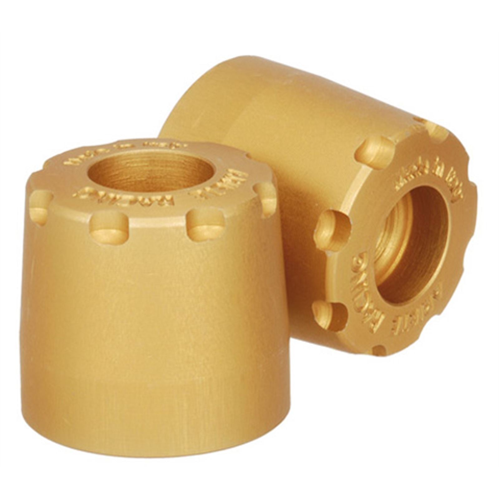 Ariete Aluminum-Rubber Bar Weights for Kawasaki - Gold [MPN: 12997/KA-O]_580247